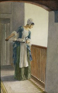 Çamaşırcı, c.1920 by William Henry Margetson