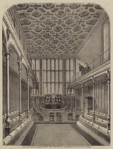 Kraliyet Evliliği için Değişiklikler ve Düzenlemeleri gösteren Şapel Royal, St James, by William Henry Prior