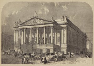 Yeni Kraliyet İtalyan Opera Binası, Covent Garden, Edmund Barry, Mimar