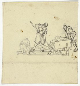 üç işçi by William Henry Pyne