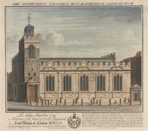 Güneybatı Prospekt St. Katherine Cree kilisesi by William Henry Toms
