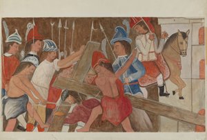 Haç İstasyonu No. 3: İsa İlk Kez Düşüyor, c. 1936.