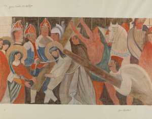 4 Nolu Haç Durağı: İsa Annesiyle Buluşuyor, c. 1936.