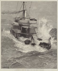 Deneysel Bir Yolculuk, HMS Hekate Denizde Heligoland
