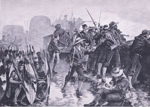 Bir Zulu saldırısına karşı bir laager