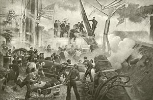 Farragut at Mobile Bay (gravure)