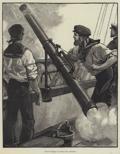 HMS Monarch'a Roket Atmak