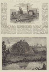 Demiryollarının Babası George Stephenson by William Heysham Overend