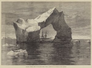 Arktik Gemileri tarafından görülen devasa Buzdağı by William Heysham Overend