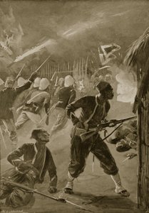 Bu bir gece saldırısıydı ve düşman onları uyurken yakalamıştı, Archibald Forbes, G.A. Henry ve Binbaşı Arthur Griffiths