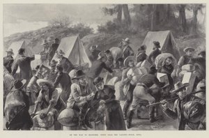 Klondike Yolunda, İniş Sahnesinin Yakınındaki Sahne, Dyea