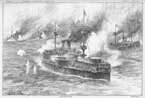 Yalu Savaşı, 1895, 1902 by William Heysham Overend