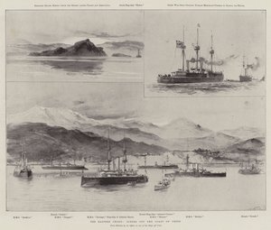 Doğu Krizi, Girit Sahili Açıklarında Sahneler by William Heysham Overend
