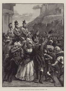 Kraliçe'nin İskoçya'ya İlk Ziyareti, Edinburgh, 3 Eylül 1842 by William Heysham Overend