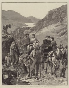 İrlanda Kraliyet Ziyareti, Galler Prensi ve Prensesi Killarney Göllerinde