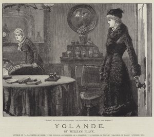 Yolande, William Black