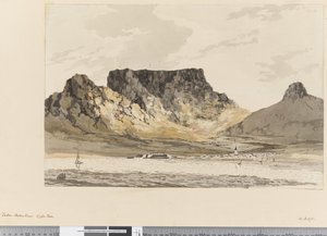Sayfa 10 Masa Dağı, Cape Town by William Hodges