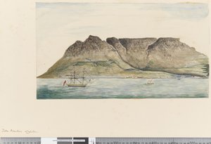Sayfa 12 Masa Dağı, Cape Town by William Hodges