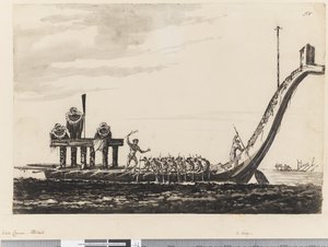Sayfa 15 Savaş kanosu, Otaheite by William Hodges