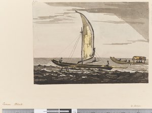 Sayfa 15a Kanolar, Otaheite by William Hodges