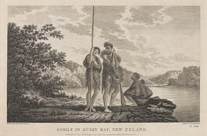 Bir Maori ailesiyle birlikte Adalar Körfezi