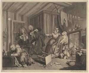 A Harlots Progress, Levha 5, Nisan 1732