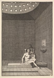 Bir Türk Hamamı Aubry de La Mottrayes Avrupa, Asya ve Kısım o..., 1723-24