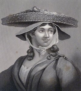 Bir karides kız by William Hogarth