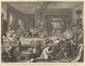 Seçim Eğlencesi by William Hogarth