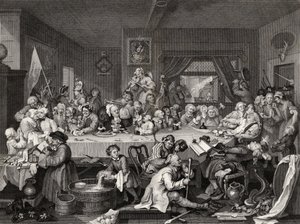 Bir Seçim Eğlencesi, T.E. Nicholson, 1833