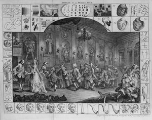 Güzelliğin Analizi, Levha II, 1753 by William Hogarth
