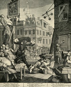Bira Sokağı, 1751, 1925. by William Hogarth