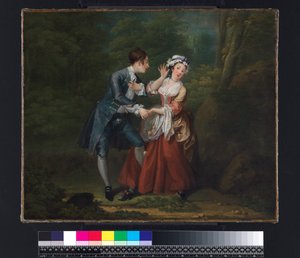 Daha önce, c.1730-31 (bir çift, bkz. 58828) by William Hogarth