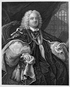 Piskopos Hoadly by William Hogarth