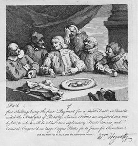 Kolomb Yumurtayı Kırarken, 1752 by William Hogarth