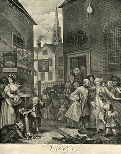 Covent Garden, Gün Ortası, 1738, 1925. by William Hogarth