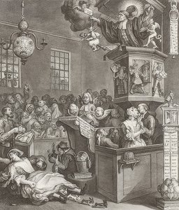 İnanç, Batıl İnanç ve Fanatizm. 1762 1762 by William Hogarth