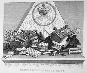 Taçlar, Gönyeler, Topuzlar, &c, &c, 1754 by William Hogarth