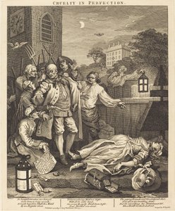 Mükemmellikte Zulüm by William Hogarth