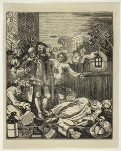 Mükemmellikte Zulüm by William Hogarth