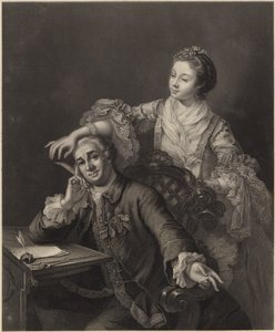 David Garrick ve eşi