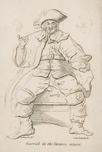 Çiftçinin Dönüşünde David Garrick by William Hogarth