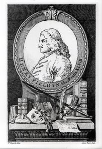 Henry Fielding (1707-54), James Basire tarafından oyulmuş Kırk Sekiz Yaşında by William Hogarth