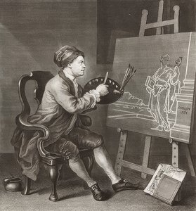 Hogarth Comic Muse