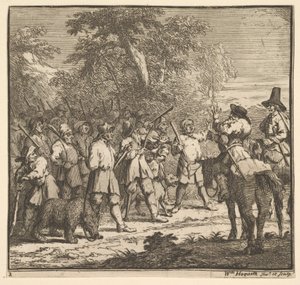 Hudibras İlk Macera Samuel Butlers için Onyedi Küçük Resim Hudibras, n..., 1721-26. by William Hogarth