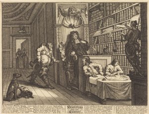 Hudibras ve Avukat by William Hogarth