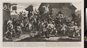 Hudibras ve Skimmington by William Hogarth