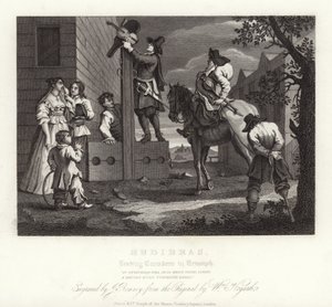 Hudibras, Samuel Butler by William Hogarth