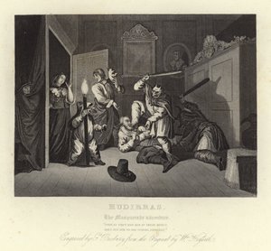 Hudibras, Samuel Butler by William Hogarth