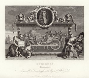 Hudibras, Samuel Butler by William Hogarth